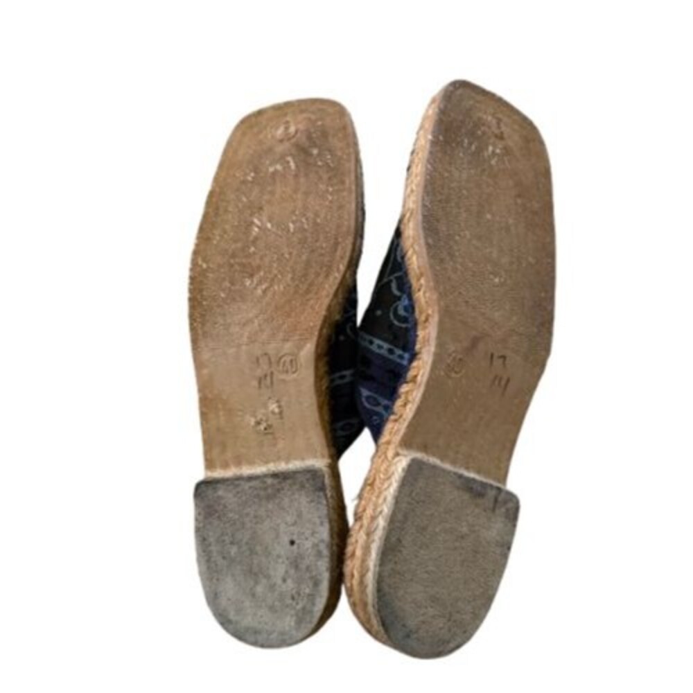 Andre Assous Silk Embroidered Espadrilles Size EU 40 US 9.5 - Picture 4 of 5